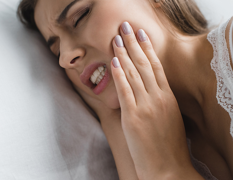 What causes dental pain, what does it refer to?